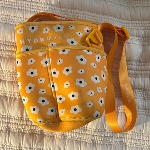 HydroJug Pro Yellow Floral Neoprene Bag Carrier